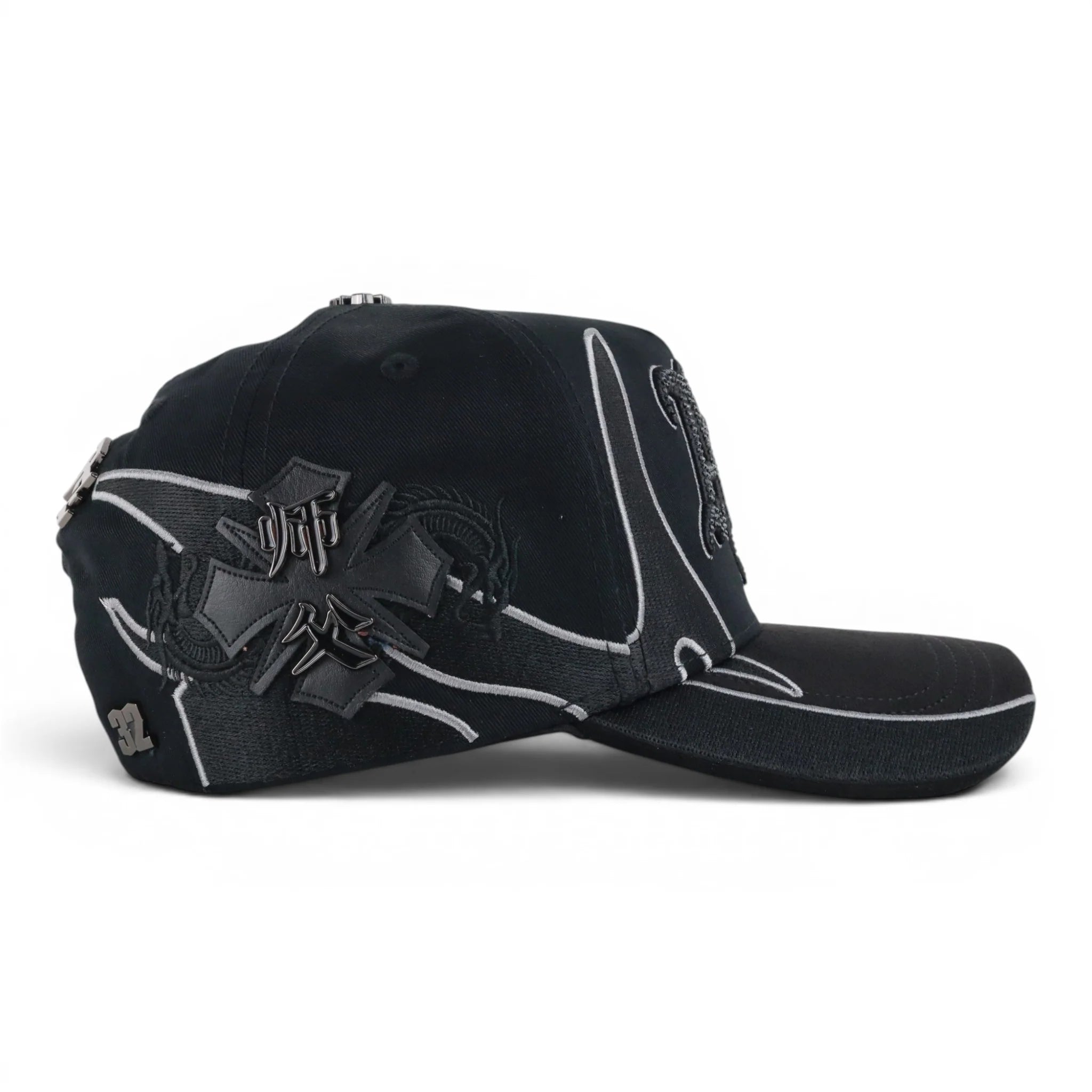 GORRA BAEZ AB'Z TOTAL BLACK