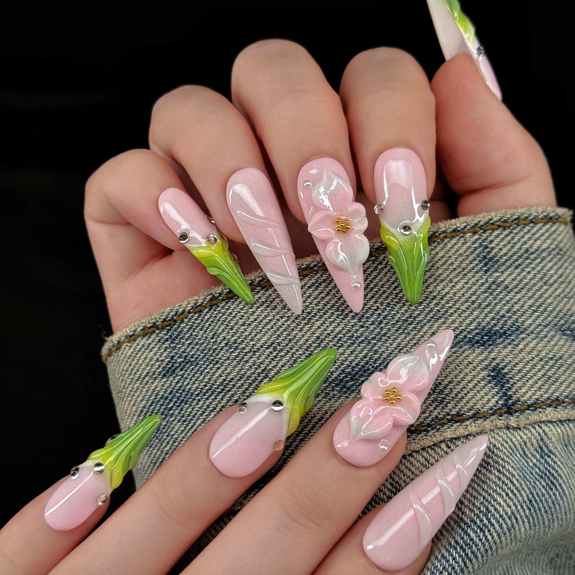 Pink Mint Garden(A0098)
